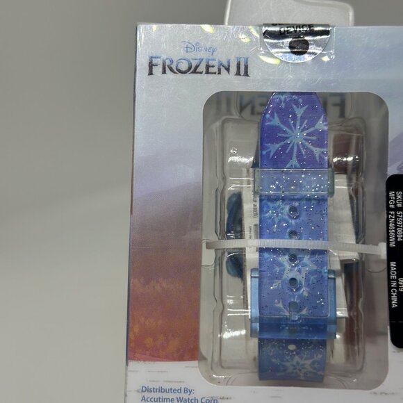 NWF Disney Frozen II Elsa Kids Rotating Lights LCD Digital Watch (Needs Battery) - Picture 5 of 5